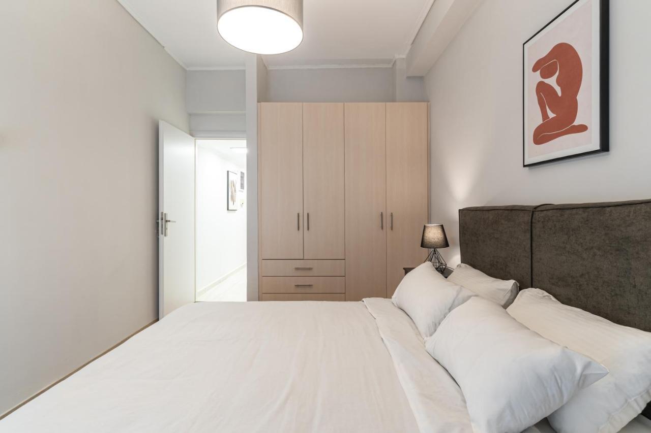 Spacious 2Bd Apt Next To Metro Athen Exterior foto